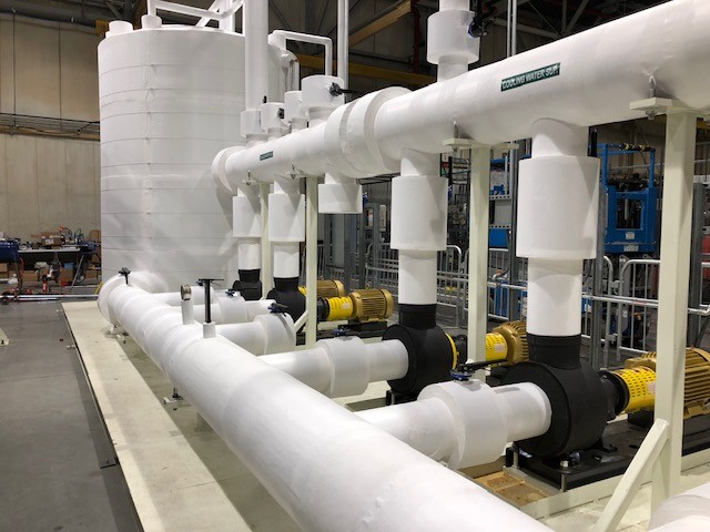 chilled water piping